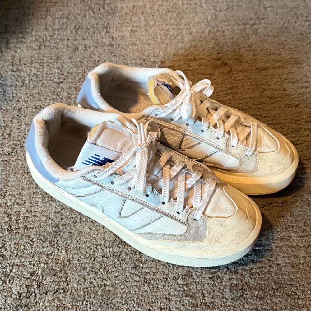 New Balance CT302 Men's size 8 White and Cream Sneakers